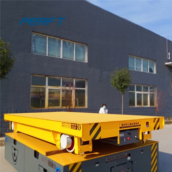 30t industrial transfer trolley with large table